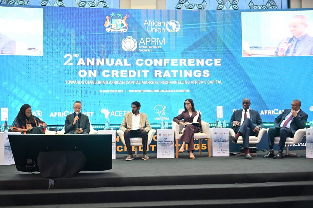 La conférence africaine sur les notations de crédit à Maurice, en amont du lancement de l'AfCRA. Source : APRM / organisateurs.